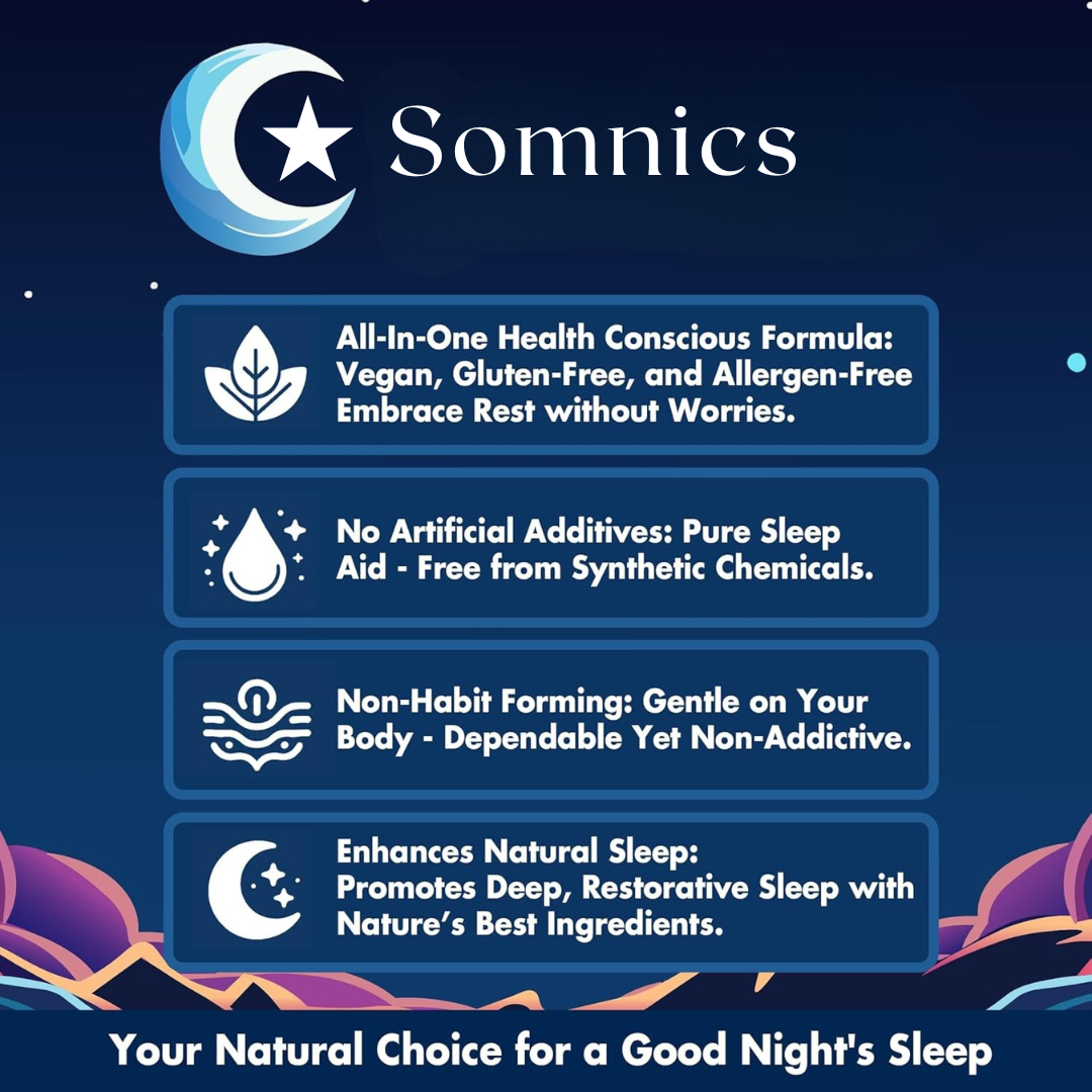 Somnics® Natural Sleep Gummies
